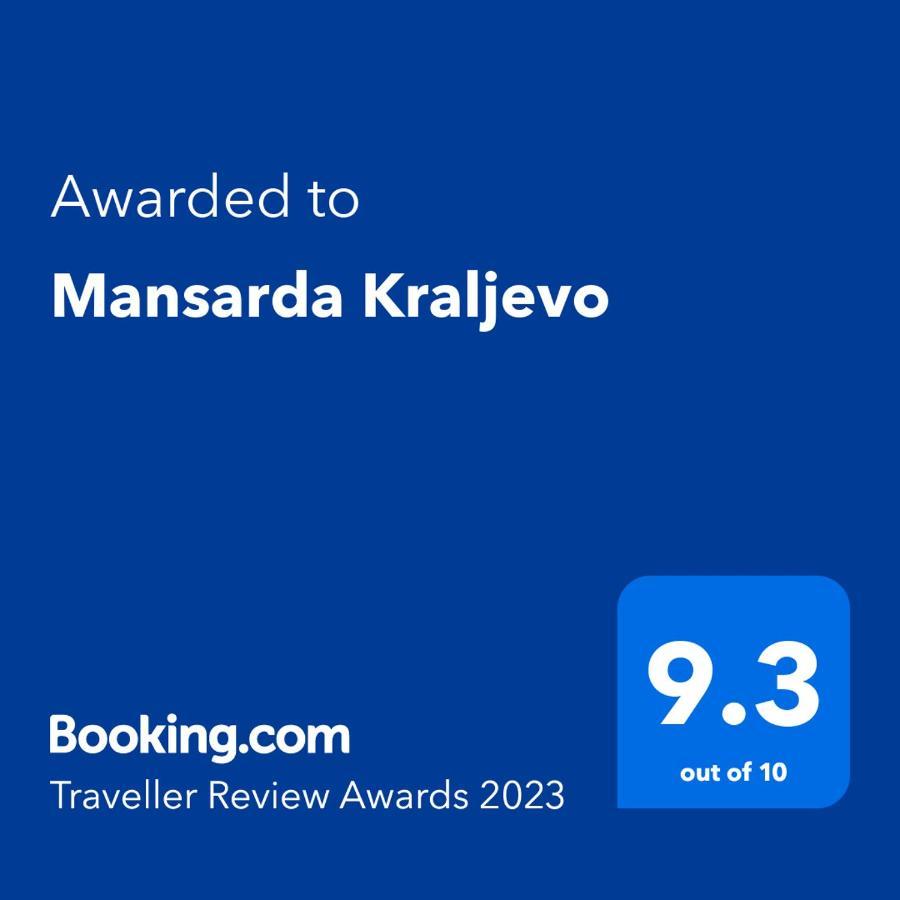 Mansarda Kraljevo Apartment Ngoại thất bức ảnh